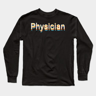 Retro physician Long Sleeve T-Shirt